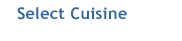 Step 2 - Select Cuisine
